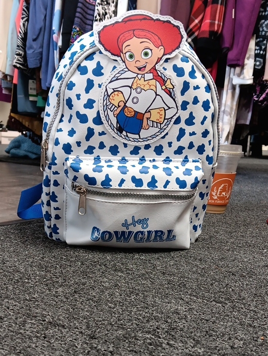 Loungefly Handbags - Hey Cowgirl Kids Backpack - White and Blue